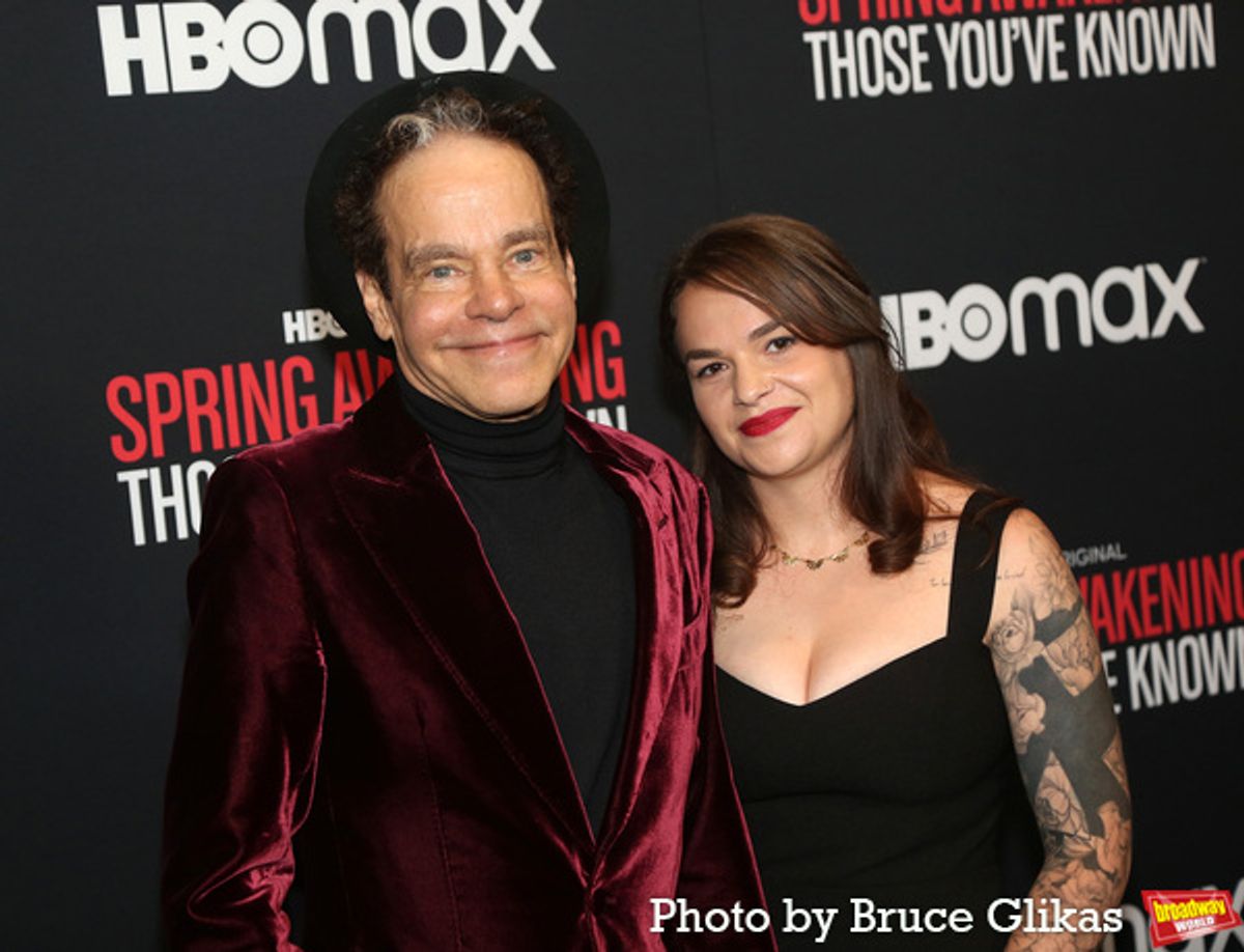 Steven Sater and Emily Sater at 