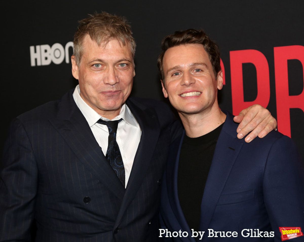 Holt McCallany and Jonathan Groff at 