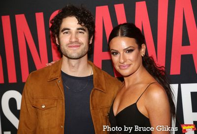 Darren Criss and Lea Michele Photo
