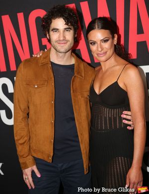Darren Criss and Lea Michele @ BroadwayWorld Darren Criss and Lea Michele Photo