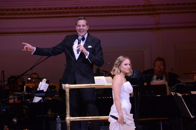 Photos: Josh Gad, Andrew Rannells, Caissie Levy & More Sing the Music of Kristen and Bobby Lopez with the New York Pops — photo 9 of 76