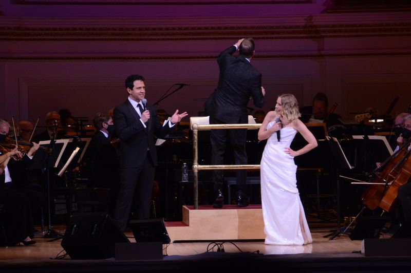 Photos: Josh Gad, Andrew Rannells, Caissie Levy & More Sing the Music of Kristen and Bobby Lopez with the New York Pops — photo 11 of 76