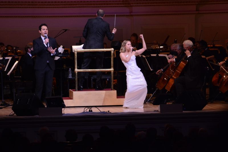 Photos: Josh Gad, Andrew Rannells, Caissie Levy & More Sing the Music of Kristen and Bobby Lopez with the New York Pops — photo 13 of 76