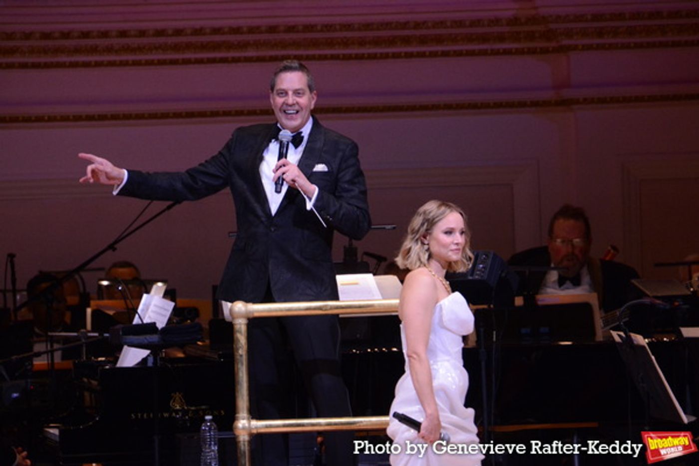 Photos: Josh Gad, Andrew Rannells, Caissie Levy & More Sing the Music of Kristen and Bobby Lopez with the New York Pops  Image