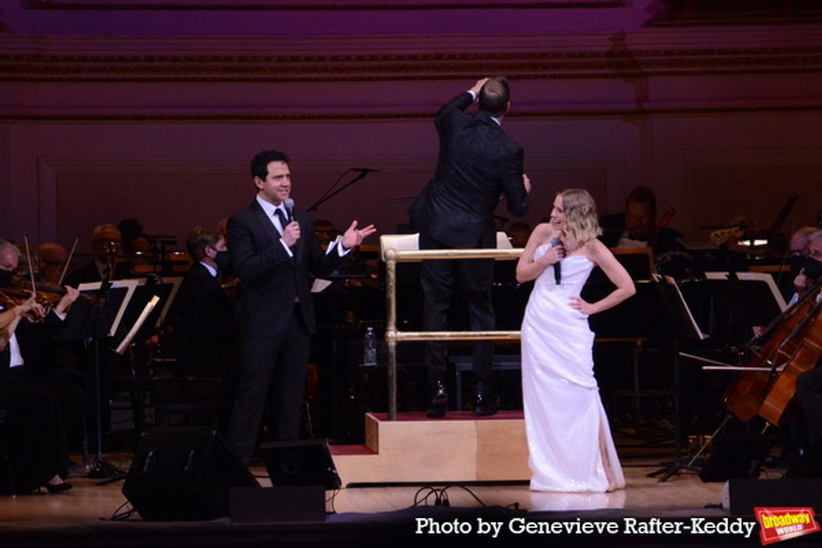 Santino Fontana and Kristen Bell at 