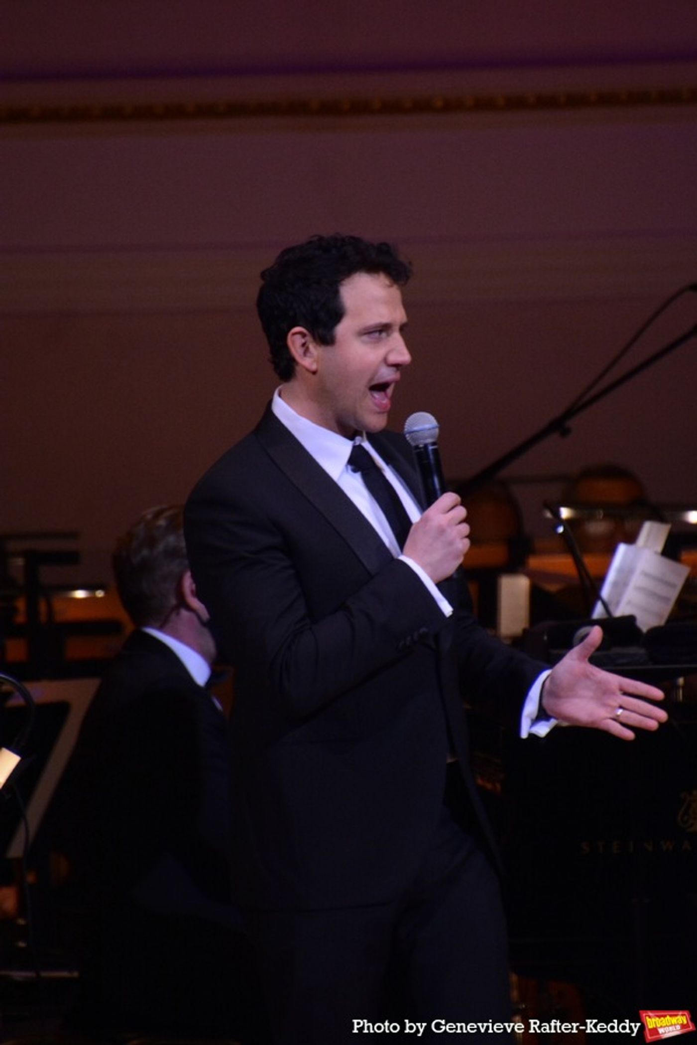 Photos: Josh Gad, Andrew Rannells, Caissie Levy & More Sing the Music of Kristen and Bobby Lopez with the New York Pops  Image