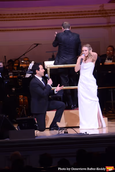 Santino Fontana and Kristen Bell Photo