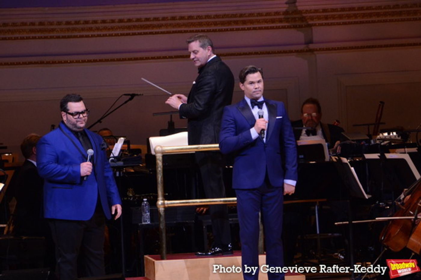 Photos: Josh Gad, Andrew Rannells, Caissie Levy & More Sing the Music of Kristen and Bobby Lopez with the New York Pops  Image