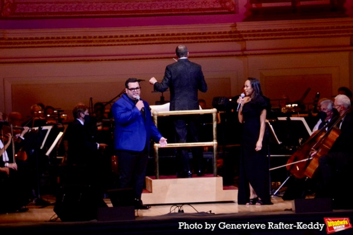 Photos: Josh Gad, Andrew Rannells, Caissie Levy & More Sing the Music of Kristen and Bobby Lopez with the New York Pops  Image