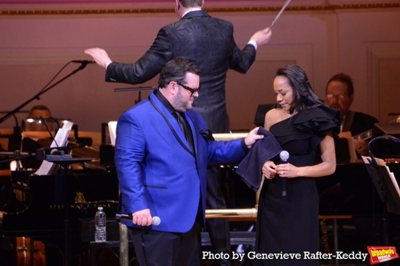 Photos: Josh Gad, Andrew Rannells, Caissie Levy & More Sing the Music of Kristen and Bobby Lopez with the New York Pops  Image