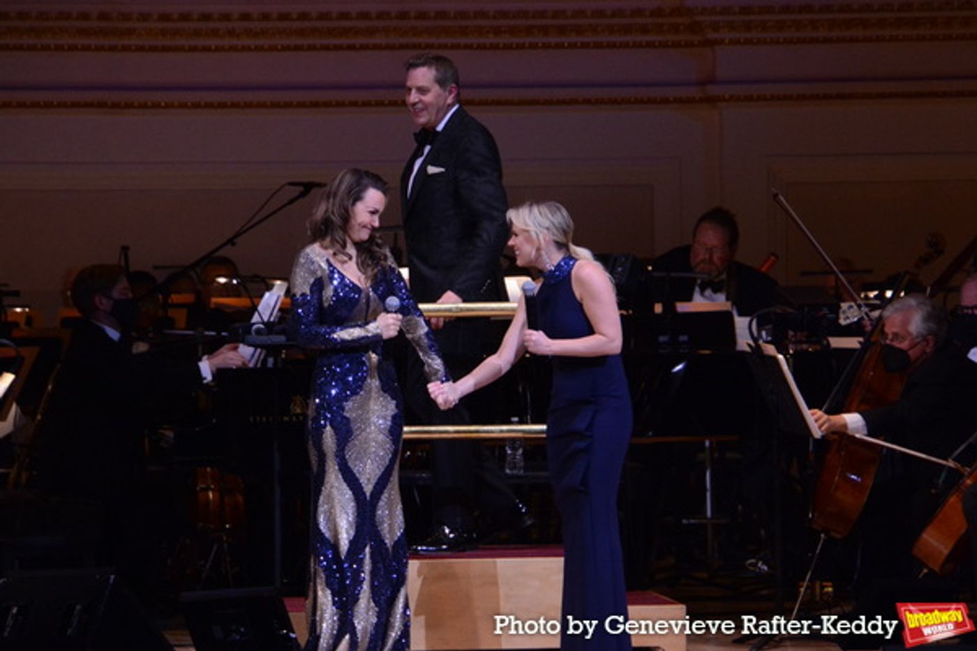 Photos: Josh Gad, Andrew Rannells, Caissie Levy & More Sing the Music of Kristen and Bobby Lopez with the New York Pops  Image