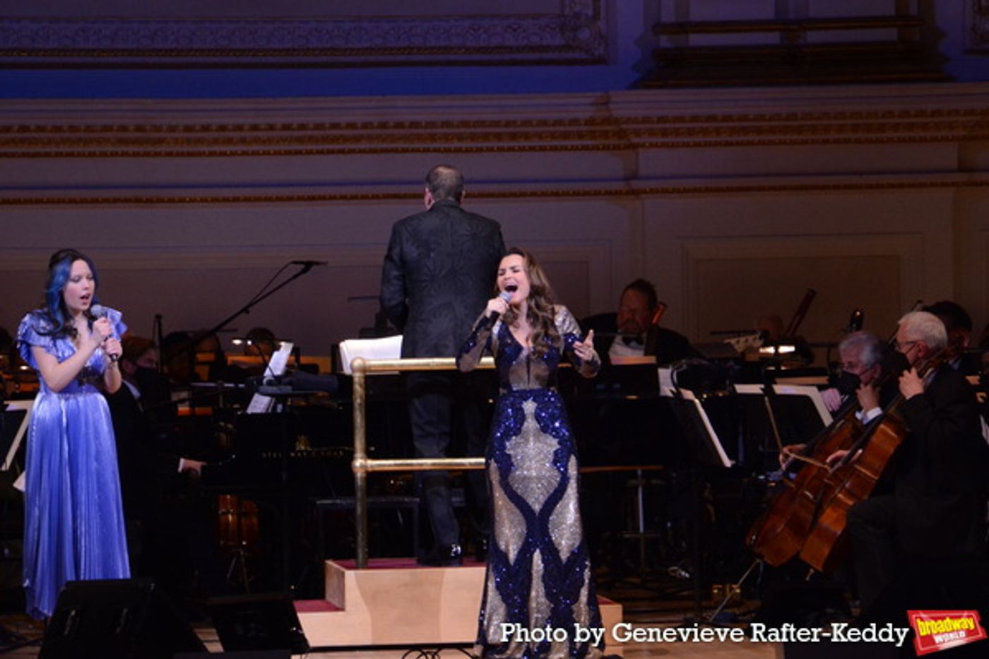 Photos: Josh Gad, Andrew Rannells, Caissie Levy & More Sing the Music of Kristen and Bobby Lopez with the New York Pops  Image