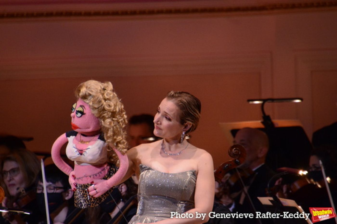 Photos: Josh Gad, Andrew Rannells, Caissie Levy & More Sing the Music of Kristen and Bobby Lopez with the New York Pops  Image