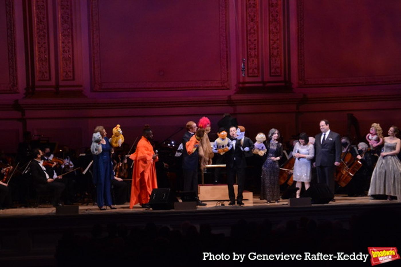 Photos: Josh Gad, Andrew Rannells, Caissie Levy & More Sing the Music of Kristen and Bobby Lopez with the New York Pops  Image