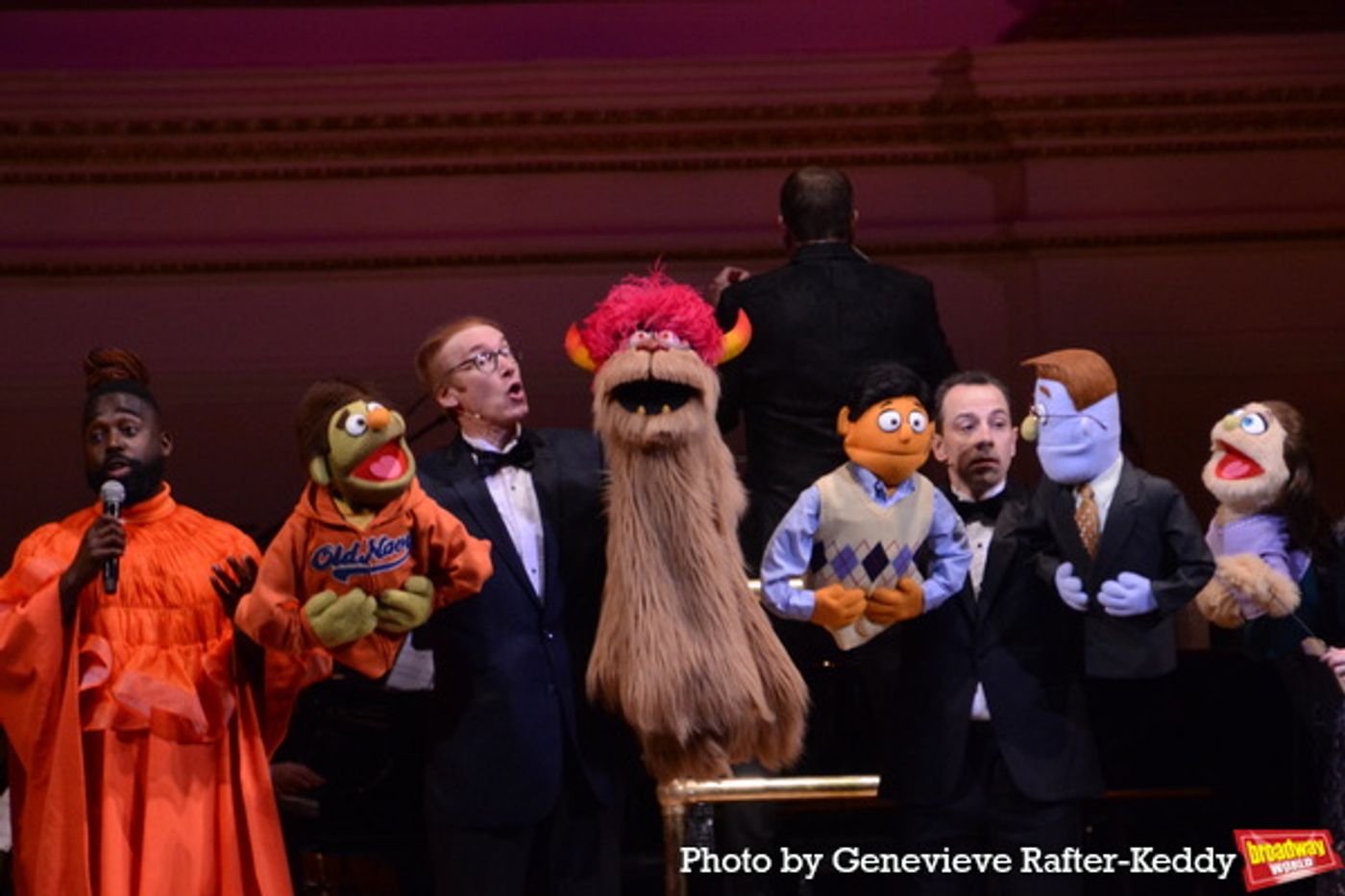 Photos: Josh Gad, Andrew Rannells, Caissie Levy & More Sing the Music of Kristen and Bobby Lopez with the New York Pops  Image