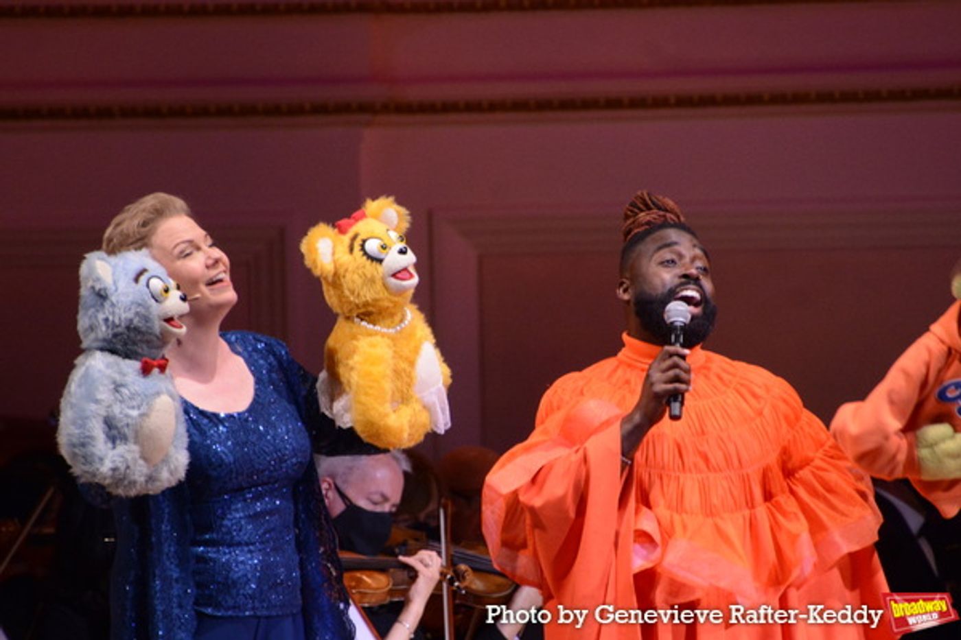 Photos: Josh Gad, Andrew Rannells, Caissie Levy & More Sing the Music of Kristen and Bobby Lopez with the New York Pops  Image
