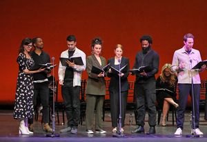 Ronni Ancona, Aki Omoshaybi, David Mumeni, Bessie Carter, Rosalie Craig, Nicholas Pinnock, Oliver Chrisking @ BroadwayWorld Ronni Ancona, Aki Omoshaybi, David Mumeni, Bessie Carter, Rosalie Craig, Nicholas Pin Photo