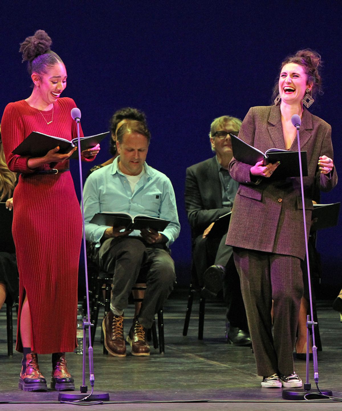 Bessie Carter & Sally Phillips at 