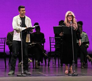 David Mumeni & Tracy Ann Oberman @ BroadwayWorld David Mumeni & Tracy Ann Oberman Photo