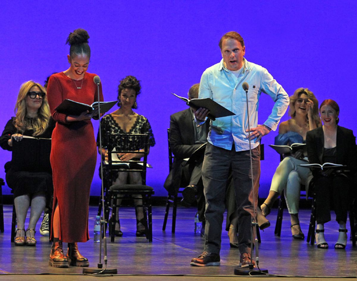 Pearl Mackie & Nicholas Burns  at 