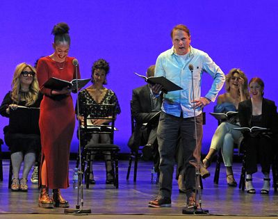 Pearl Mackie & Nicholas Burns  Photo