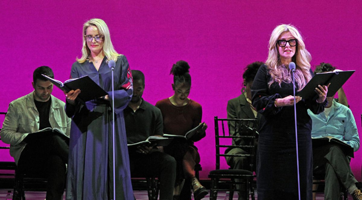 Tamzin Outhwaite & Tracy Ann Oberman at 