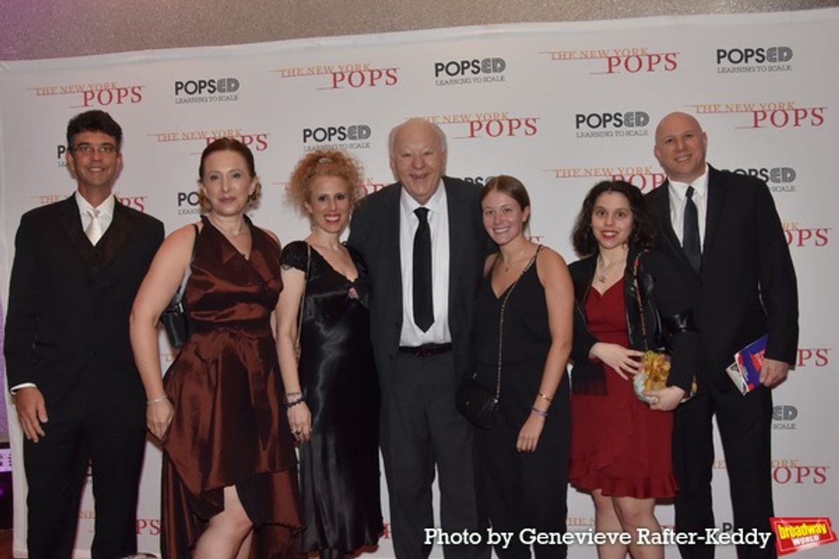 Honoree Ron Schaefer and family at 