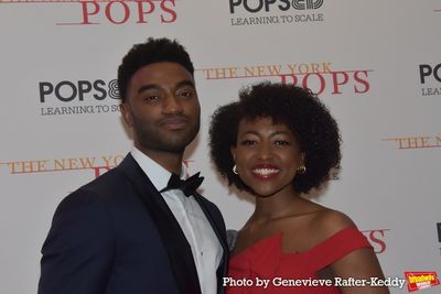 Jelani Alladin and Aisha Harris Photo