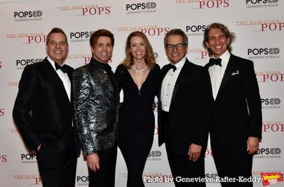 Steven Reineke, Eric Gabbard, Melanie Camp, Tom Postilio and Mickey Conlon Photo