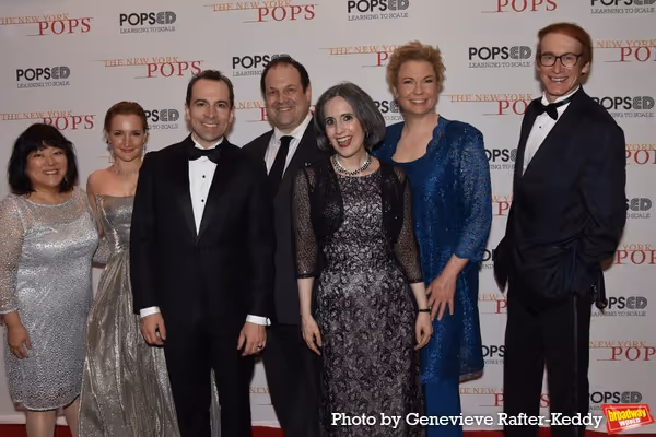 Ann Harada, Maggie Lakis, Rob McClure, Jordan Gelber, Stephanie D'Abruzzo, Jennifer B Photo