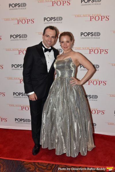 Rob McClure and Maggie Lakis Photo