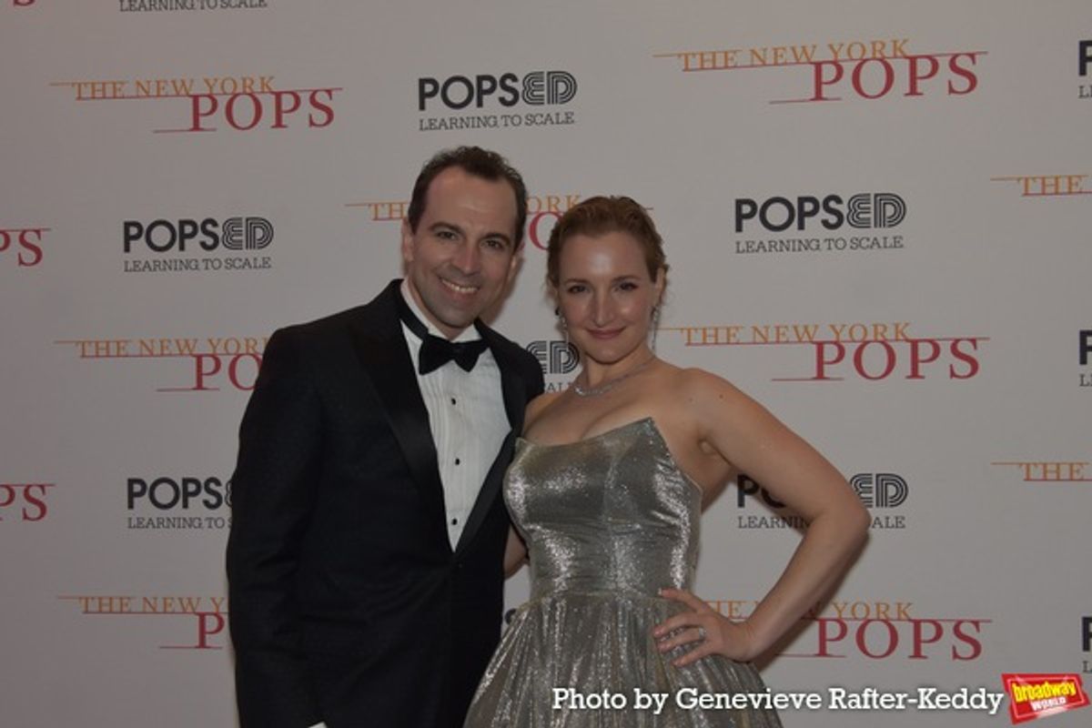 Rob McClure and Maggie Lakis at 