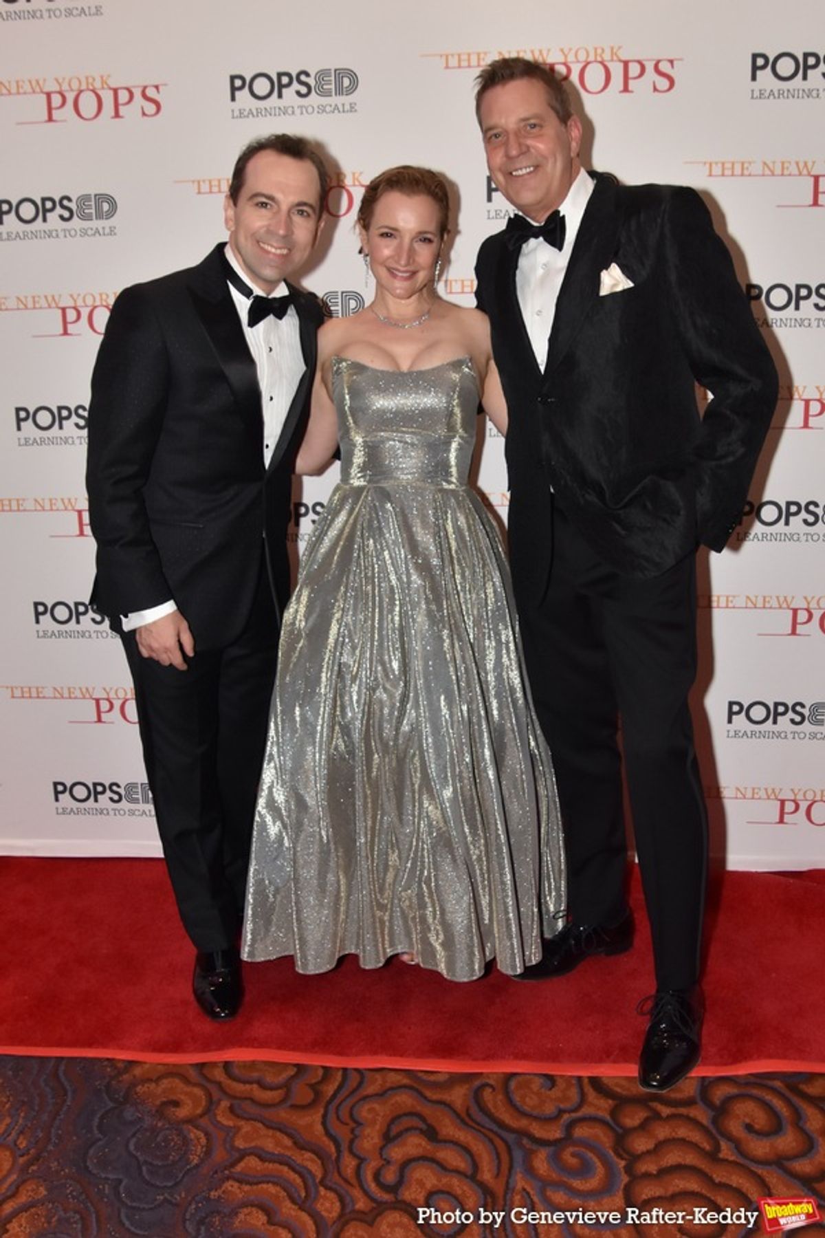Rob McClure, Maggie Lakis and Steven Reineke at 