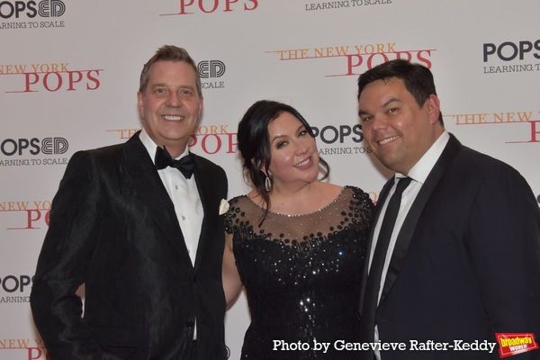 Steven Reineke, Kristen Lopez and Bobby Lopez Photo