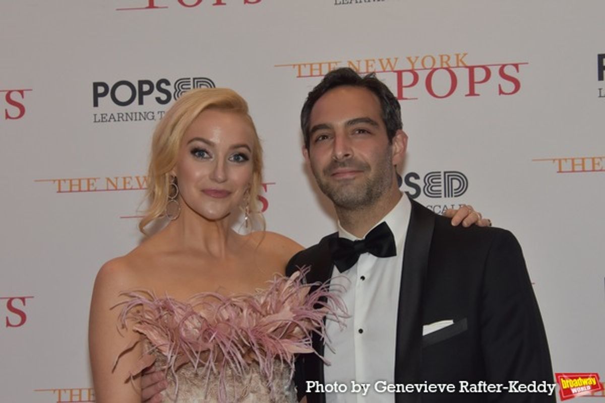 Betsy Wolfe and Adam Krauthamer at 