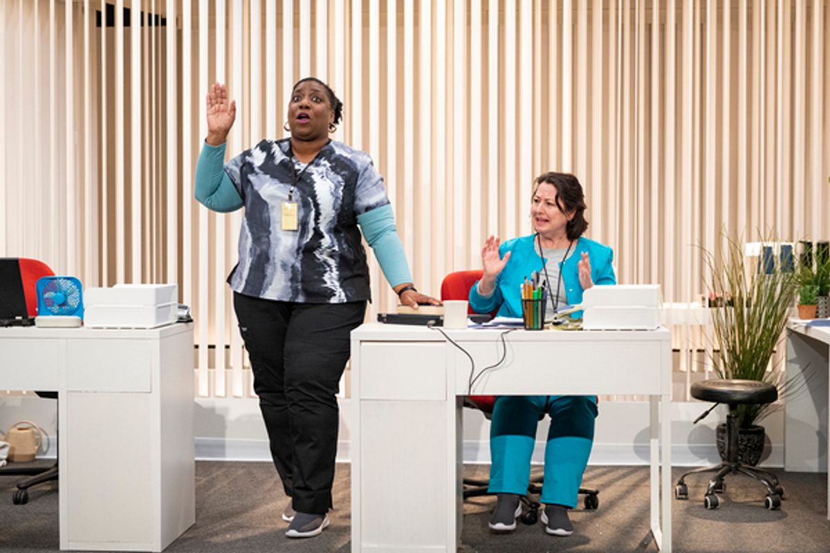 Deanna Reed-Foster and Daria Harper  at 