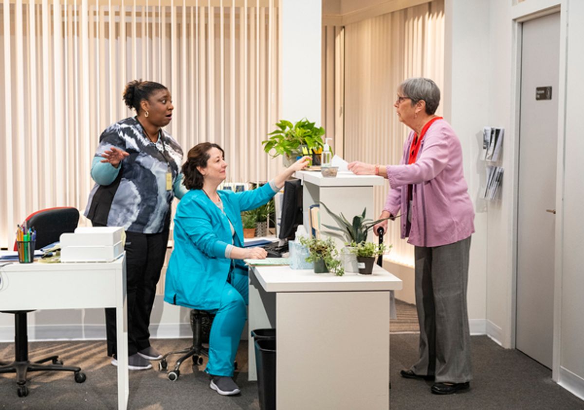 Deanna Reed-Foster, Daria Harper and Barbara Roeder Harris  at 