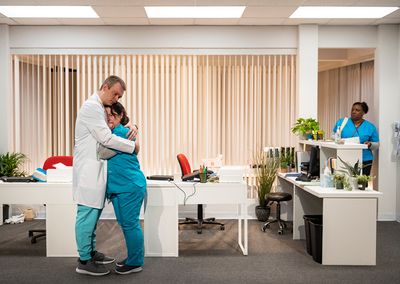 Drew Schad, Daria Harper and Deanna Reed-Foster  Photo