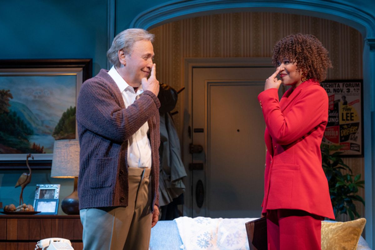 Billy Crystal and Chaston Harmon at 