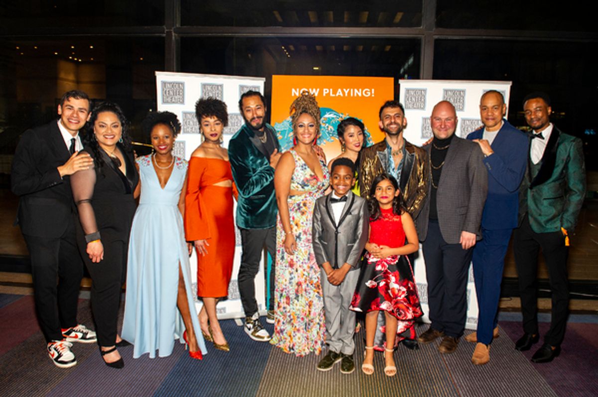 The Skin Of Our Teeth company at Photos: Go Inside Opening Night of THE SKIN OF OUR TEETH on Broadway