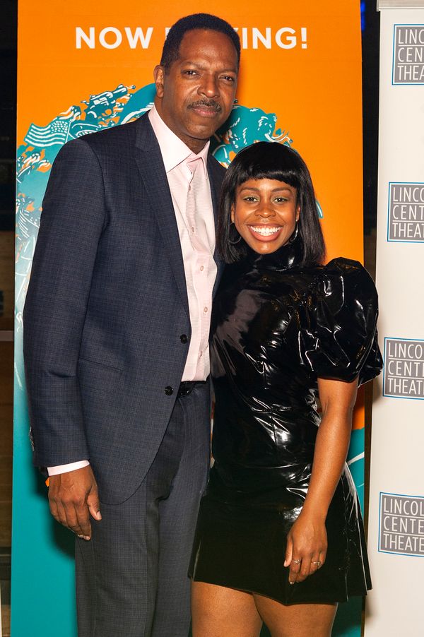 James Vincent Meredith and Paige Gilbert Photo