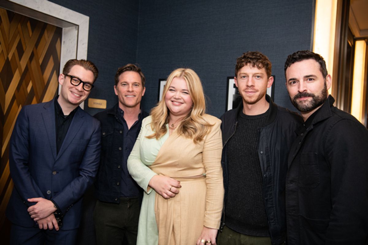 Tony Marion, Mike Doyle, Jenny Anderson, Will Hochman, Max von Essen at 