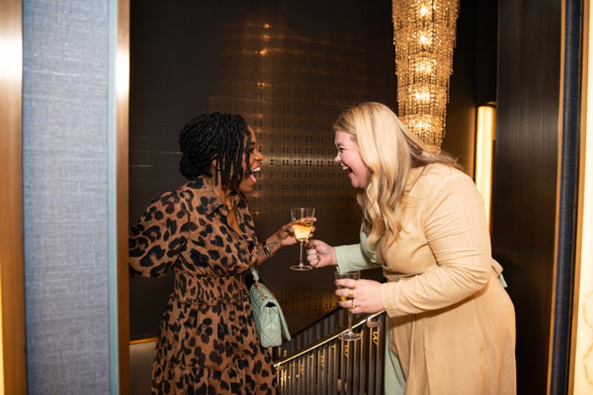 Kristolyn Lloyd and Jenny Anderson at 