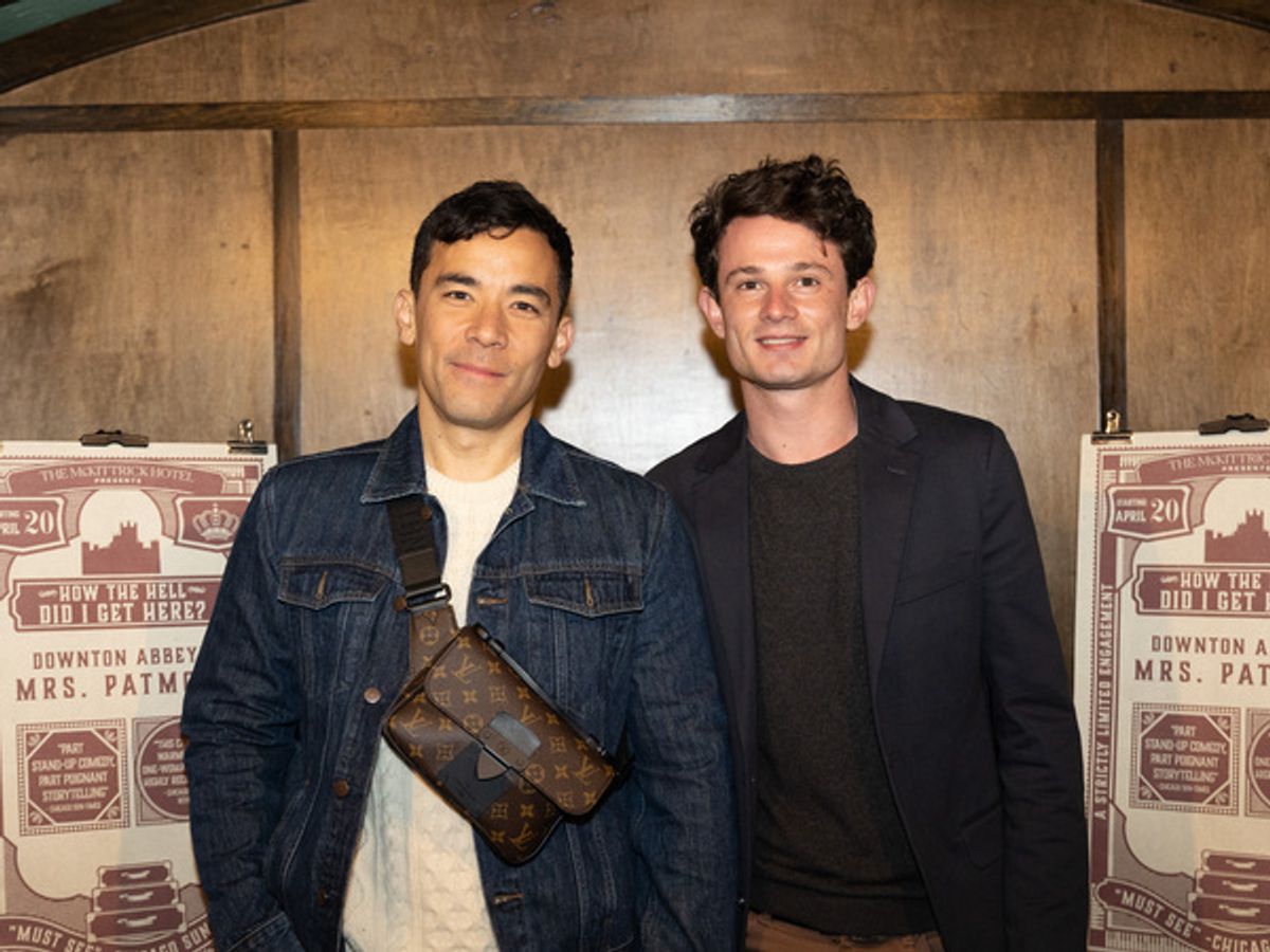 Conrad Ricamora and Graham Ball at 