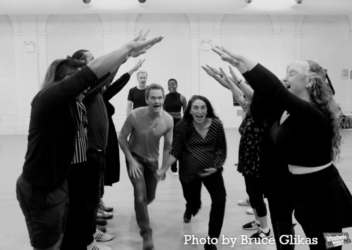 Sara Bareilles, Neil Patrick Harris and Cast at 