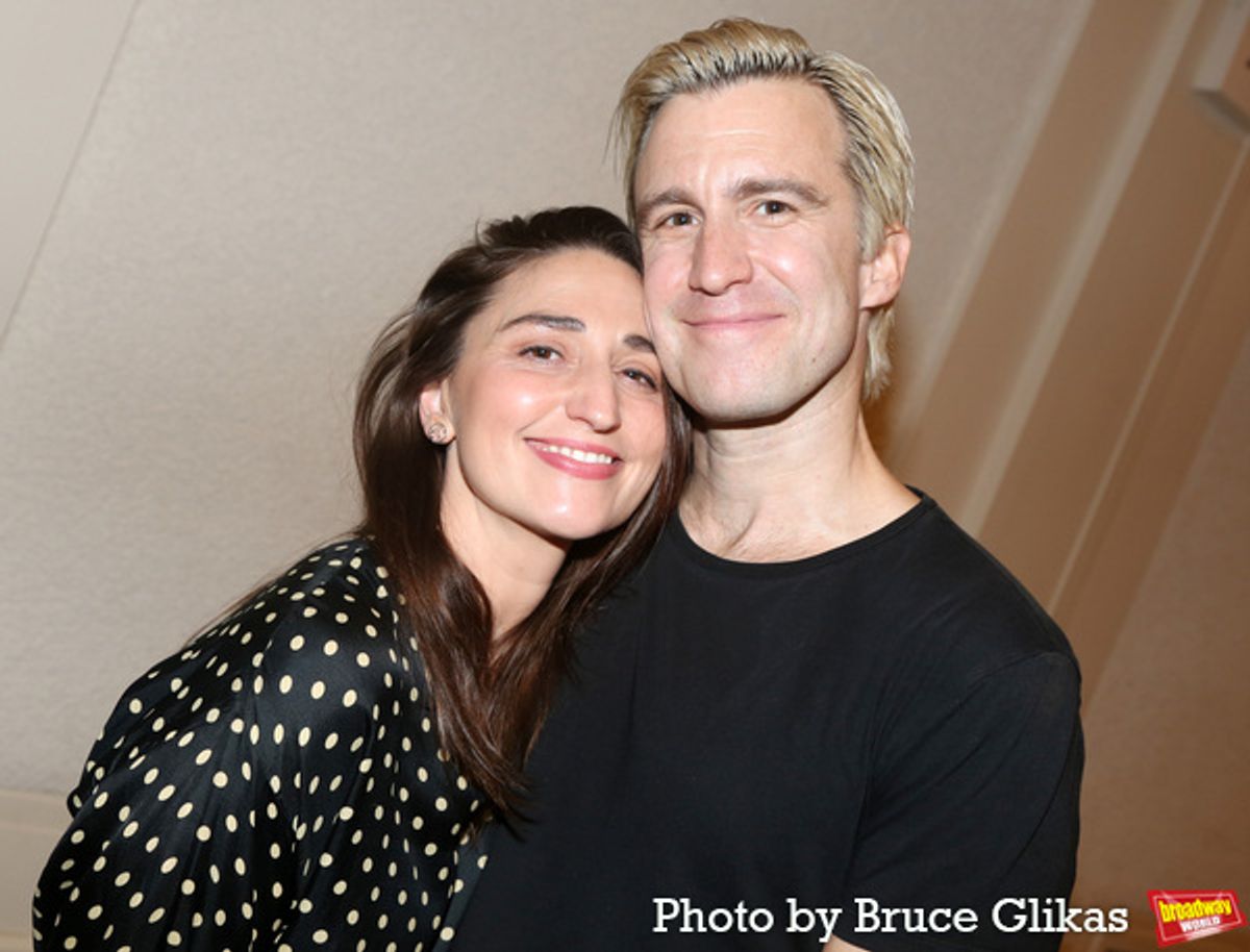 Sara Bareilles and Gavin Creel at 