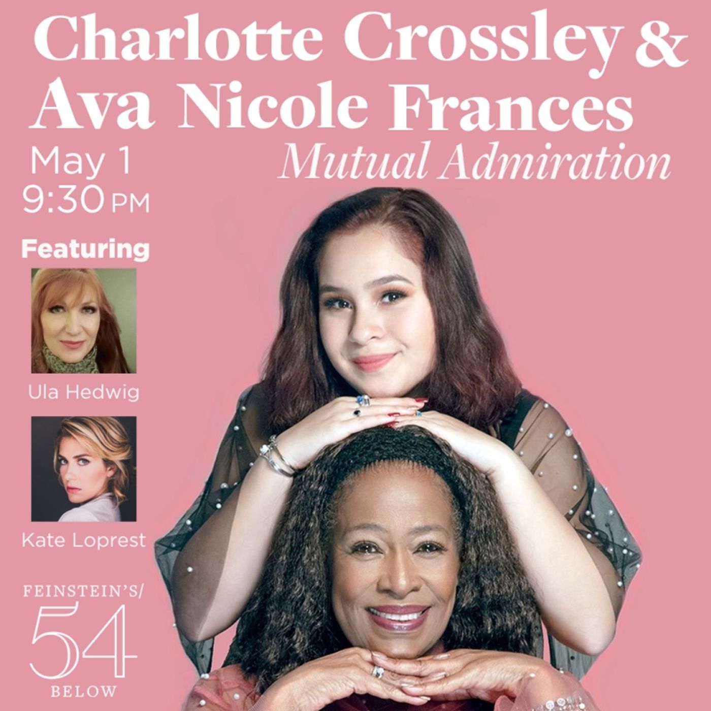 Interview: Charlotte Crossley And Ava Nicole Frances of MUTUAL ADMIRATION at Feinstein's/54 Below Interview: Charlotte Crossley And Ava Nicole Frances of MUTUAL ADMIRATION at Feinstein's/54 Below Image