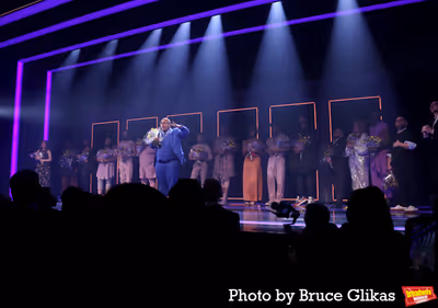 Playwright/Composer/Lyricist Michael R. Jackson, Cast and Creative Team Photo