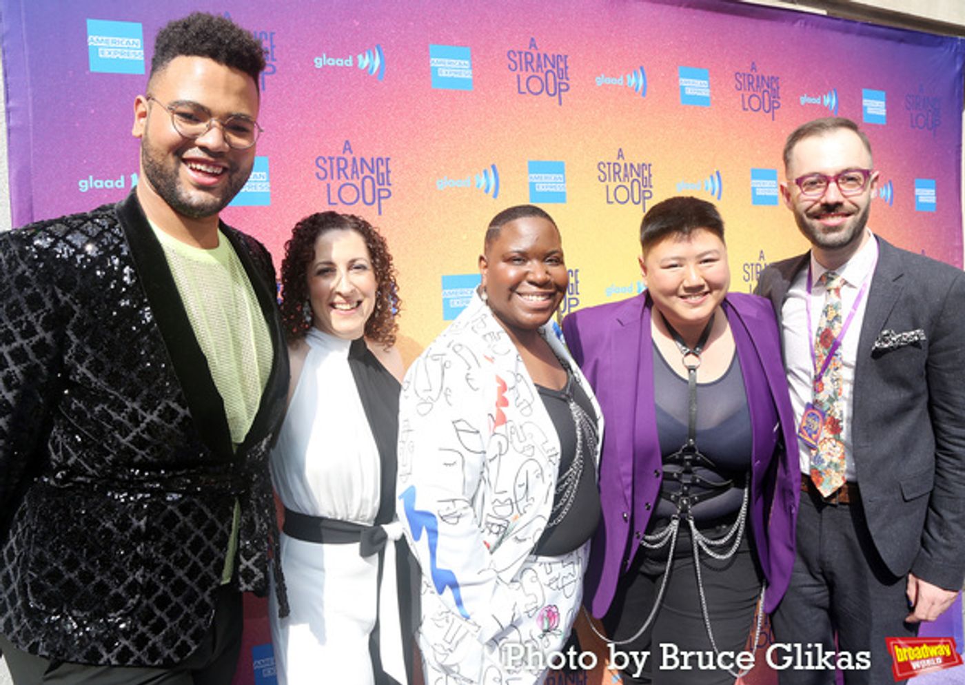 Photos: A STRANGE LOOP Company Hits the Purple Carpet on Opening Night  Image