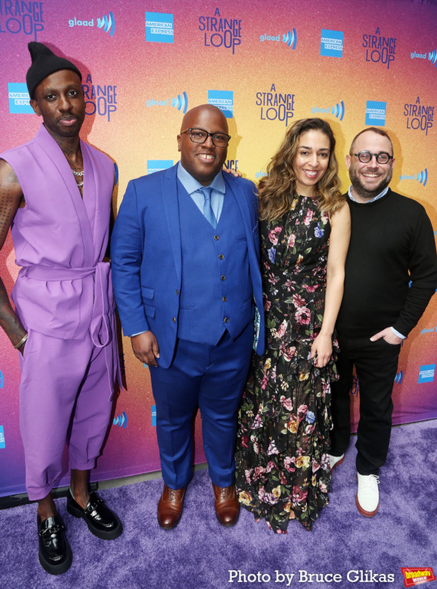 Photos: A STRANGE LOOP Company Hits the Purple Carpet on Opening Night  Image